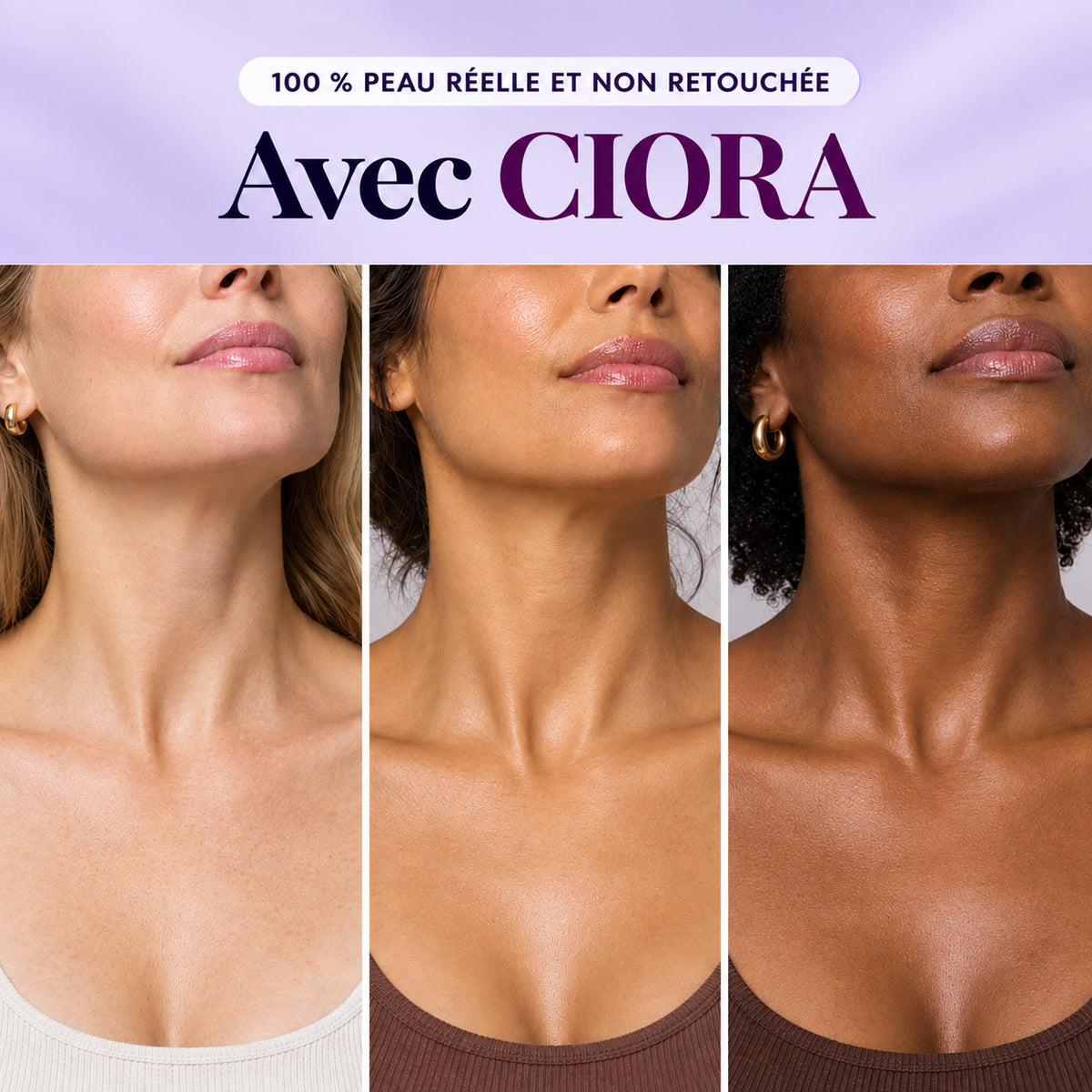 CIORA® Crème Cou Lissante & Repulpante