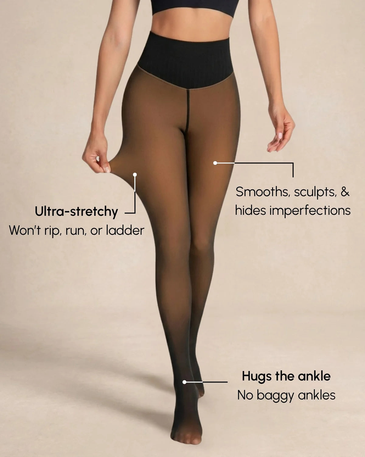 Fleece tights