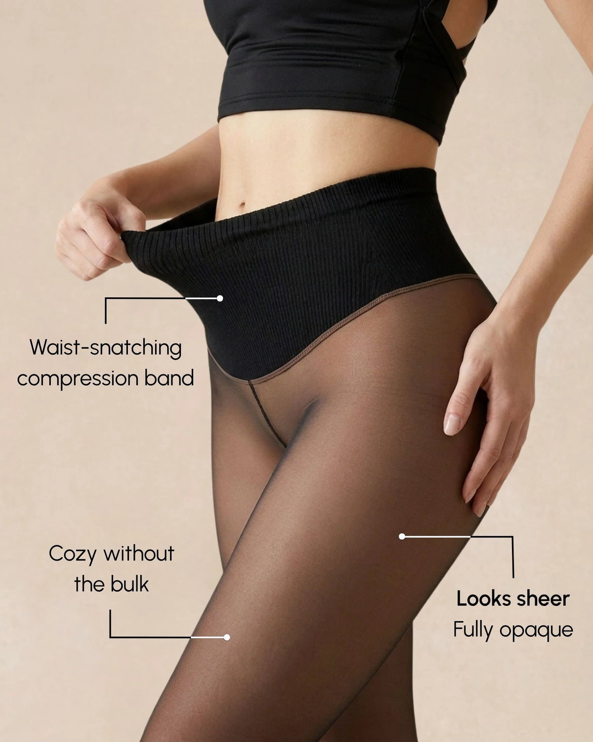 Fleece tights